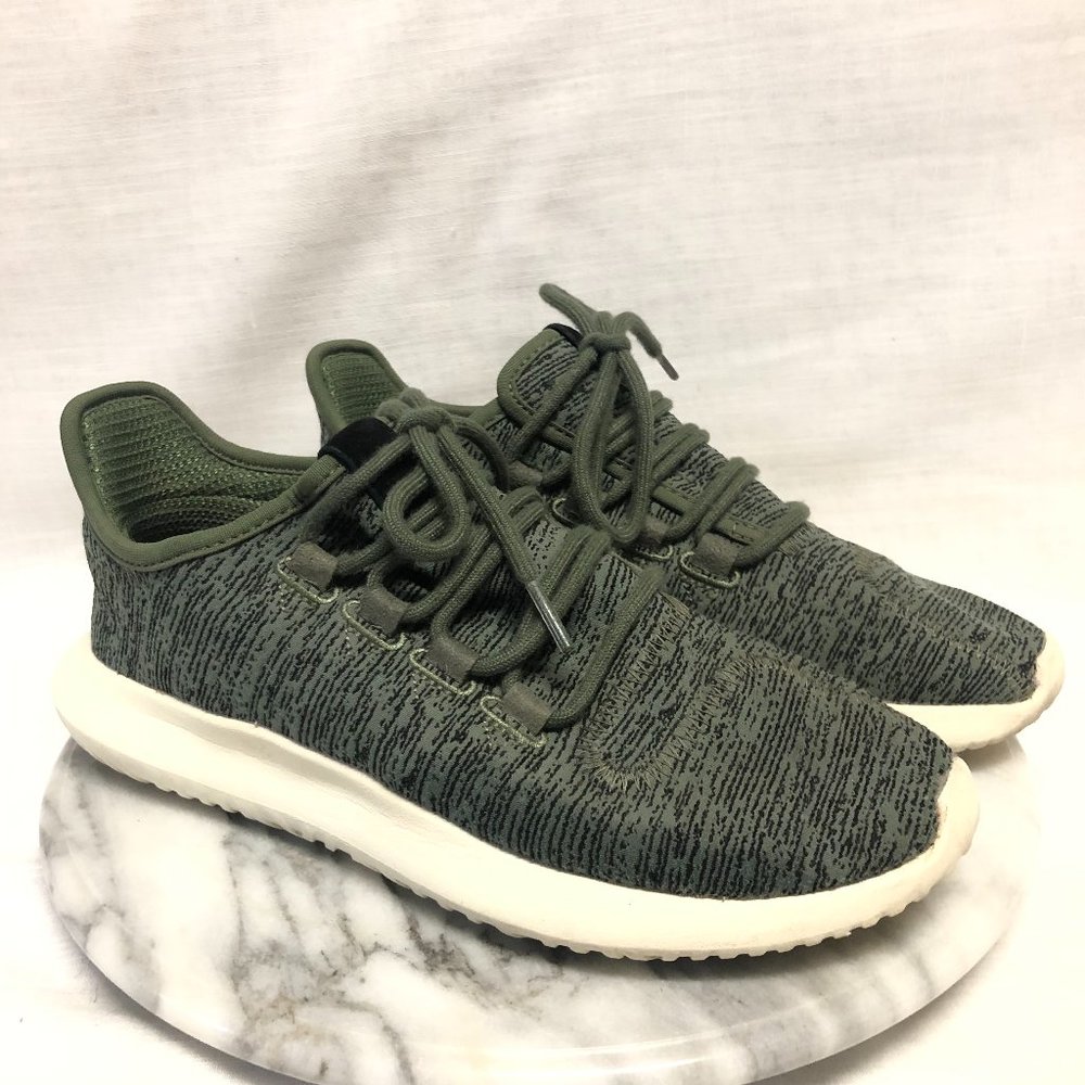 Adidas, Green Tubular Shadow 'Sargent Major' shoes, womens size 7.5